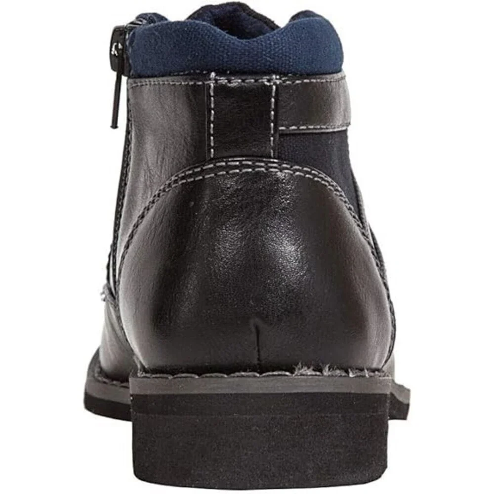 Deer Stags Irvine Boots Kids US 13 Black Memory Foam Round Toe Chukka JOBB1700